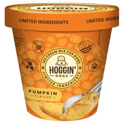 Hoggin' Dogs Ice Cream Mix Pumpkin Grain Free Treats For Dogs 4.65 oz 1 pk