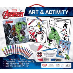 Bendon Art & Activity Coloring Book with Paint