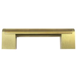Laurey Tribeca Bar Cabinet Pull 3-3/4 in. Titanium Gold 1 pk