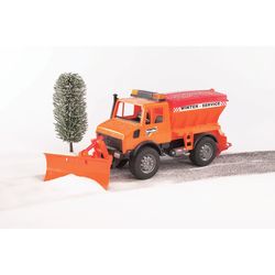 Bruder Mercedes Benz Snow Plow Toy Multicolored