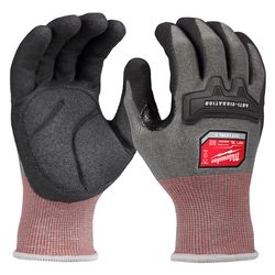Milwaukee Smartswipe Men's Glove Anti-Vibration Gloves Black/Red XL 1 pk