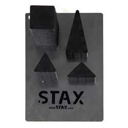 On Trend Goods Stax Building Blocks Black 29 pc