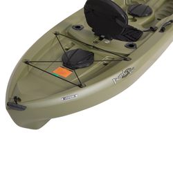 Lifetime Plastic Hunter Green Kayak 31 in. W X 120 in. L
