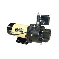 K2 Pumps 1 HP 2 wire 1440 gph Cast Iron Convertible Jet Well Pump