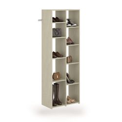 Easy Track .625 in. H X 14 in. W X 12 in. L Wood Laminate Closet Organizer Shelf