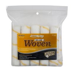 ArroWorthy Pro-Line Woven 6.5 in. W X 3/8 in. Mini Paint Roller Cover 10 pk