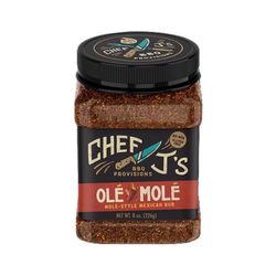 Chef J's BBQ Provisions Oaxaca Style Mole Rub BBQ Rub 8 oz