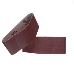3M 18 in. L X 3 in. W Aluminum Oxide Sanding Belt 50 Grit Coarse 2 pk