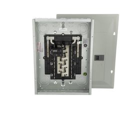 Eaton 100 amps 120/240 V 12 space 20 circuits Combination Mount Main Breaker Load Center