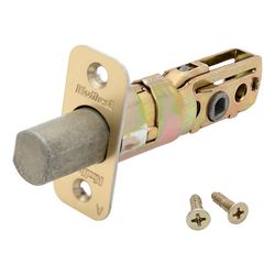 Kwikset Polished Brass Metal Deadbolt Deadlatch
