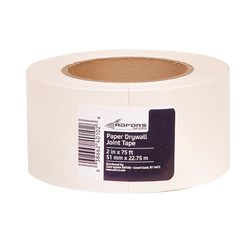 ADFORS 75 ft. L X 2 in. W Paper White Drywall Joint Tape