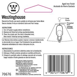 Westinghouse Finial