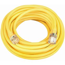 Southwire Outdoor 50 ft. L Yellow Extension Cord 10/3 SJTW