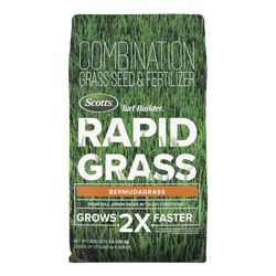 Scotts Turf Builder Rapid Grass Bermuda Grass Full Sun Grass Seed and Fertilizer 8 lb