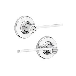 Kwikset Ladera Polished Chrome Privacy Lever