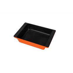 All American 1930 10.5 in. W X 15 in. L Bake Pan Orange 1 pc