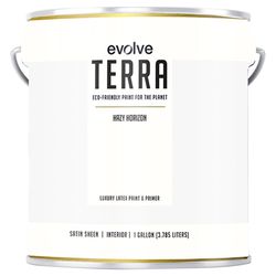 Evolve Terra Satin Hazy Horizon Paint and Primer Interior 1 gal