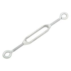 Hampton Zinc-Plated Aluminum/Steel 0.207 in. D Turnbuckle 160 lb 5-3/8 in. L