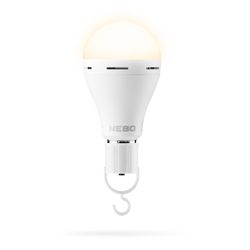 NEBO A21 E26 (Medium) Battery Backup LED Bulb Soft White 60 Watt Equivalence 2 pk