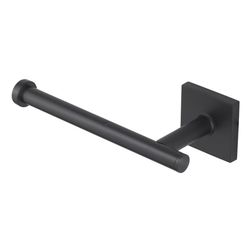 OakBrook Matte Black Toilet Paper Holder