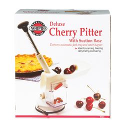 Norpro Nordic White ABS/Stainless Steel Deluxe Cherry Pitter