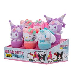 Hello Kitty Friends Clip On Toys Assorted 6 pc