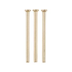 Ace 4 in. L Satin Brass Hinge Pin 3 pk