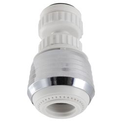 LDR Dual Thread 15/16 in. x 55/64 in. Chrome Plated Swivel Aerator