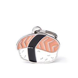 MyFamily Food Multicolored Sushi Metal Dog Pet Tags