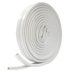 Frost King White EPDM Rubber Foam Weather Seal For Doors and Windows 17 ft. L X 0.22 in.