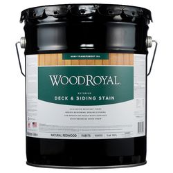 Ace Wood Royal Semi-Transparent Natural Redwood Oil-Based Alkyd Deck and Siding Stain 5 gal
