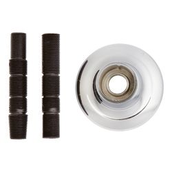Ace Chrome Flange and Nipple Set