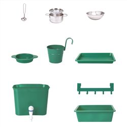 Hape Outdoor Kitchen Multicolored 10 pc