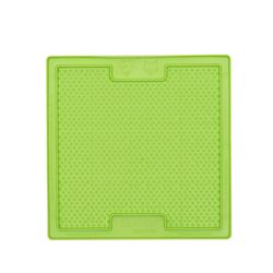 LickiMat Soother Green Rubber Slow Feeder For Dogs