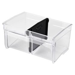 Milwaukee Packout 7.3 in. W X 3.8 in. H Bin System Clear