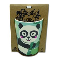 Panda Crew 8.5 oz Multicolored Melamine Panda Cup 1 pk