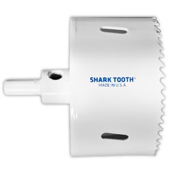 Century Drill & Tool Shark Tooth 3-1/2 in. Bi-Metal Arbor Attached 1-7/8 in. L Hole Saw Arbor Includ