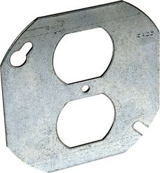 Raco Octagon Steel 4 in. H X 4 in. W Box Cover