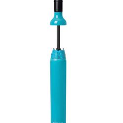 Vinrella Ocean Blue Turquoise 38 in. D Umbrella