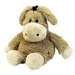Warmies Donkey Stuffed Animal Brown