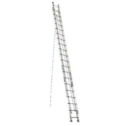 Werner 40 ft. H Aluminum Extension Ladder Type I 250 lb. cap.