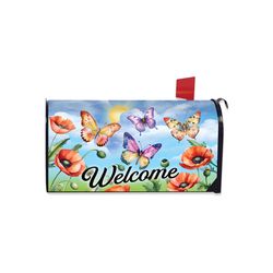 Briarwood Lane Multicolored Vinyl 19 in. H Mailbox Cover