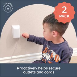 Dreambaby White Plastic Outlet Cover 2 pk