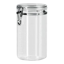 OGGI 72 oz Clear Clamp Canister 1 pk