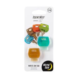 Nite Ize IdentiKey Rubber Assorted Write-On Tab Key Cover