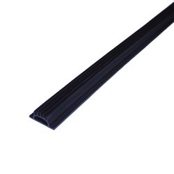 M-D Building Products Black Vinyl Under Door Seal For Doors 36 in. L X 0.38 in.