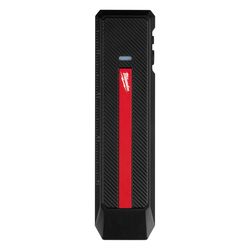 Milwaukee 1300 lm Black/Red LED Rechargeable Flashlight w/Laser Pointer