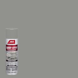 Ace Rust Stop Satin Stone Gray Protective Enamel Spray Paint 15 oz