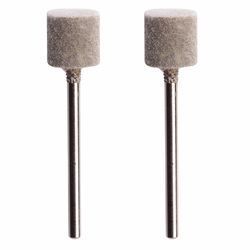 Dremel 1/2 in. X 3 in. L Silicone Carbide Abrasive Polishing Wheel 2 pk