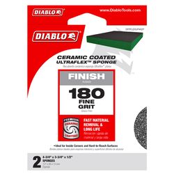 Diablo Ultraflex 7 in. L X 4-4/5 in. W 180 Grit Ultra Fine Contour Sanding Sponge